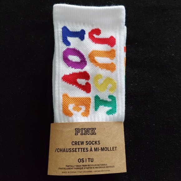 🌈PINK Set of Crew Socks🌈 - Picture 3 of 4